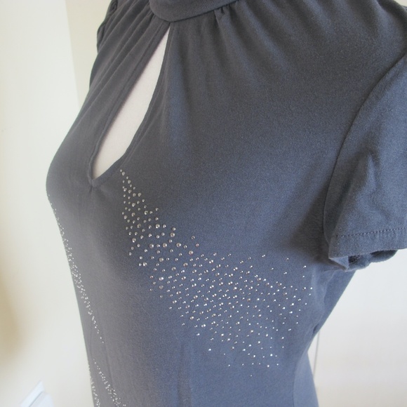 Women's Express Short Sleeve Date Night Top Size M  GUC - Picture 3 of 5